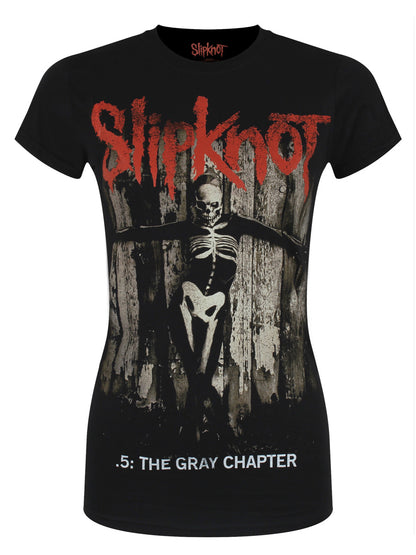 Slipknot The Gray Chapter Album Ladies Black T-Shirt