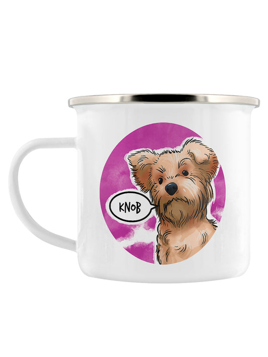 Cute But Abusive - Knob Enamel Mug