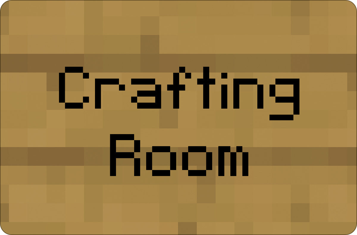 Crafting Room Greet Tin Card