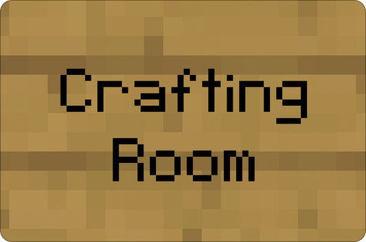 Crafting Room Small Tin Sign