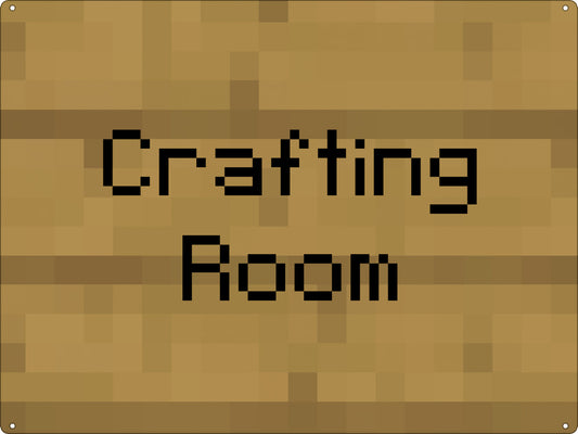 Crafting Room Tin Sign