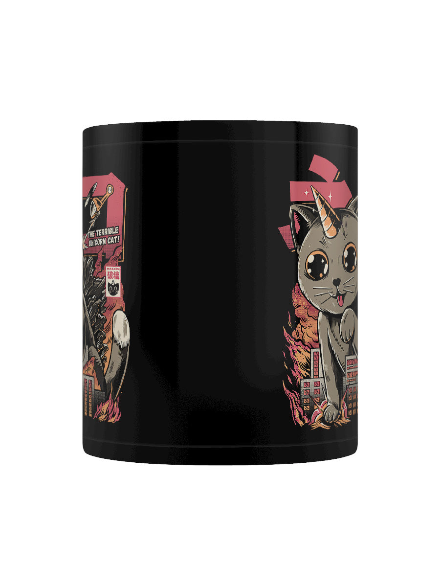 Ilustrata Catzilla Black Coffee Mug