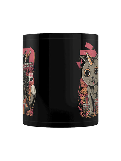 Ilustrata Catzilla Black Coffee Mug