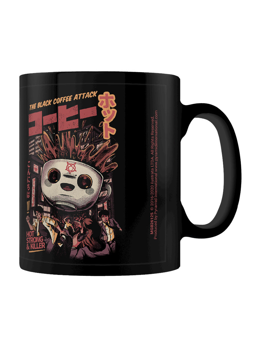 Ilustrata Black Coffee Kaiju Black Coffee Mug