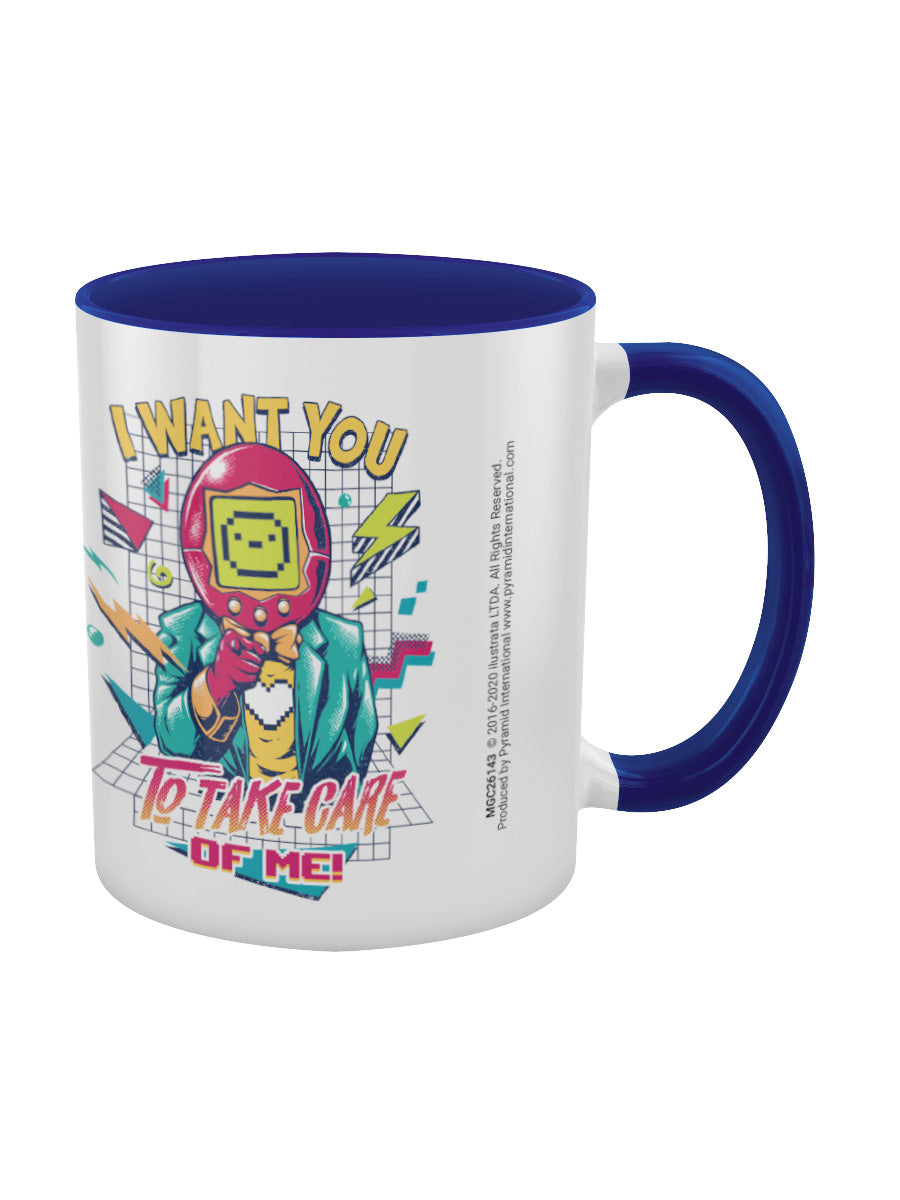 Ilustrata Samagotchi Blue Coloured Inner Mug