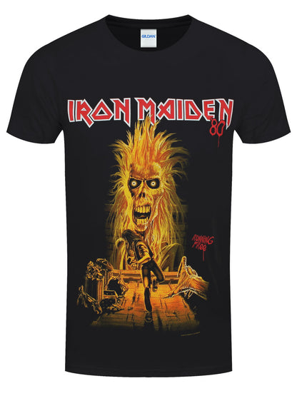 Iron Maiden Debut Album 40th Anniversary Men's Black T-Shirt