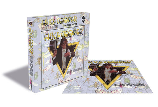 Alice Cooper Welcome To My Nightmare 500 Piece Jigsaw Puzzle