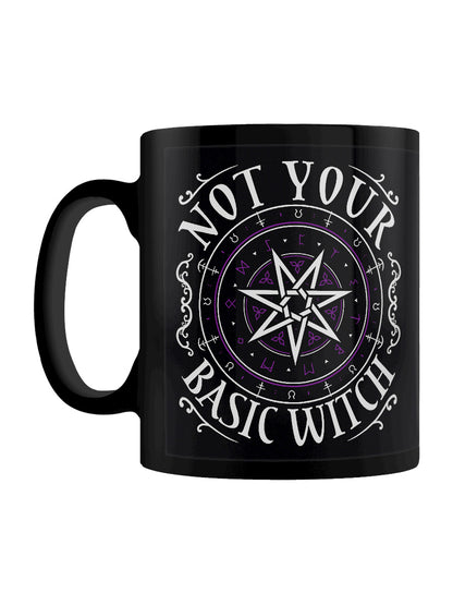 Not Your Basic Witch Black Mug