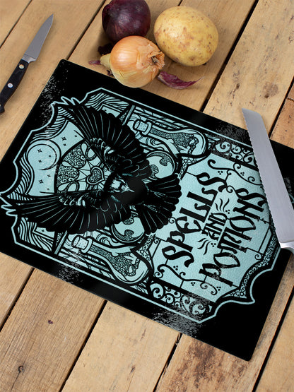 Spells & Potions Chopping Board