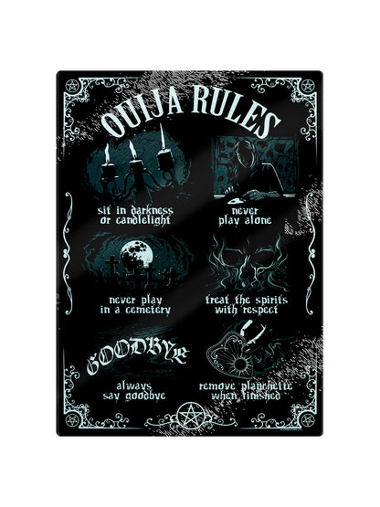 Ouija Board Rules Chopping Board