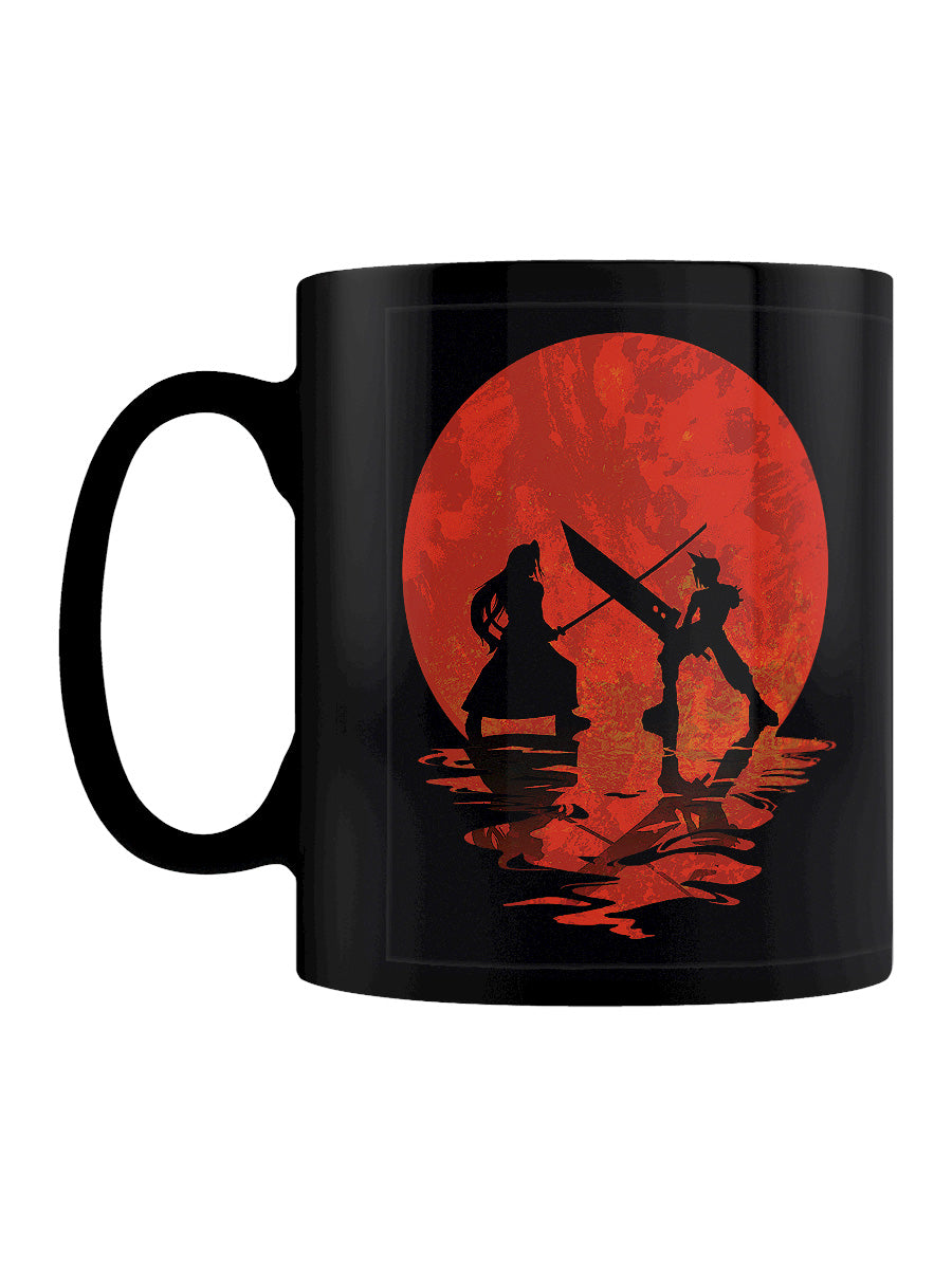 Cloud Vs Sephiroth Black Mug