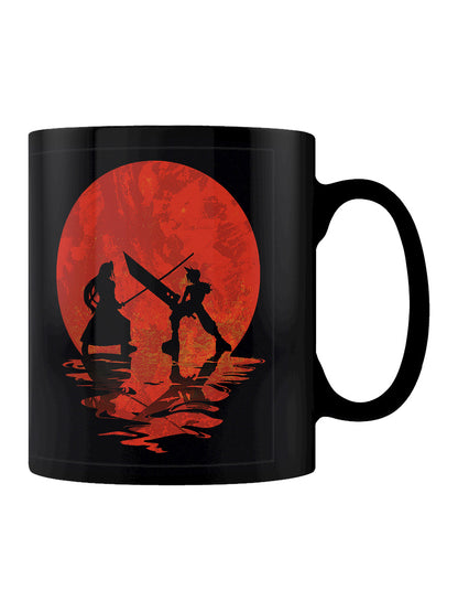 Cloud Vs Sephiroth Black Mug