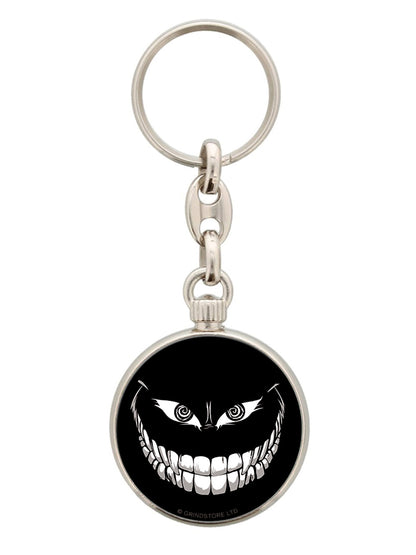 Crazy Monster Grin Circular Keyring