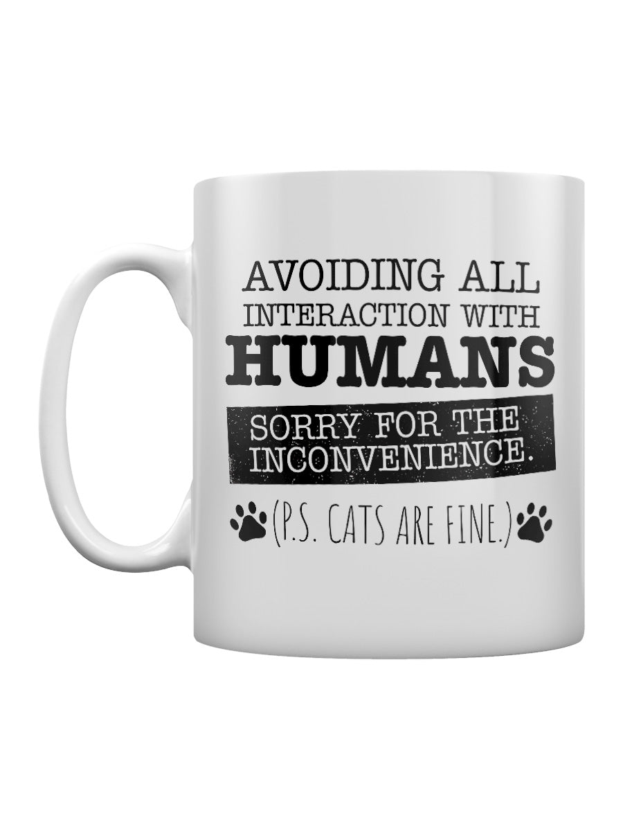 Avoiding All Interaction With Humans Mug