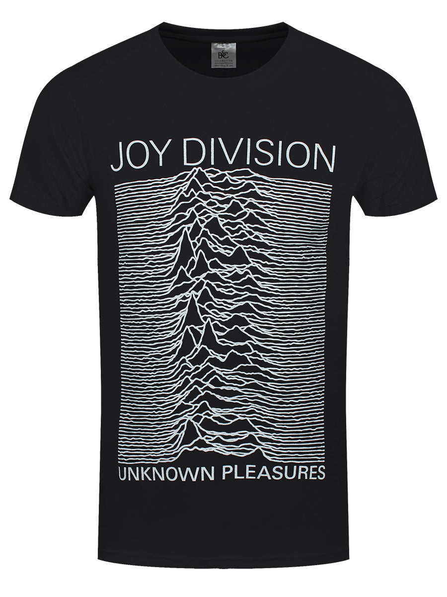 Joy Division Unknown Pleasures Men's Black T-Shirt