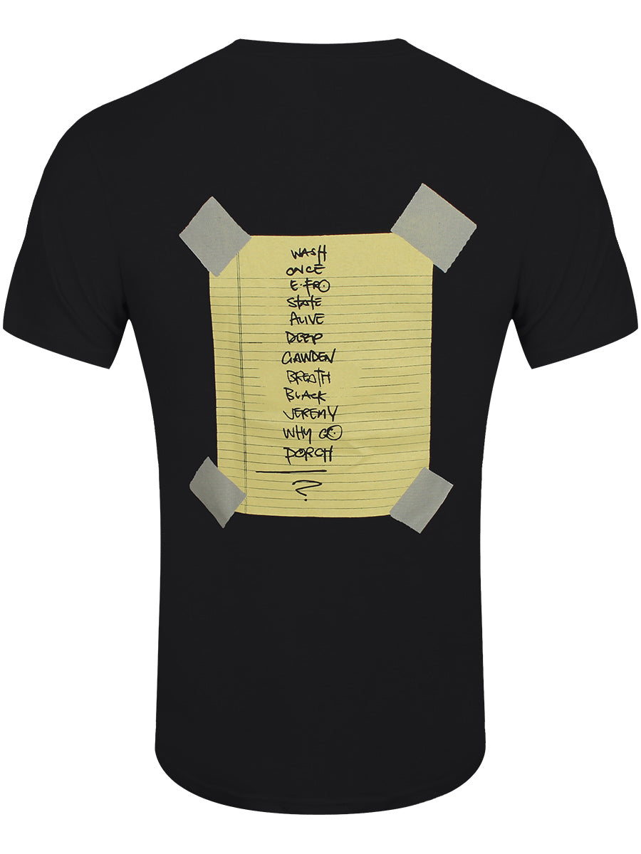 Pearl Jam Stickman Men's Black T-Shirt