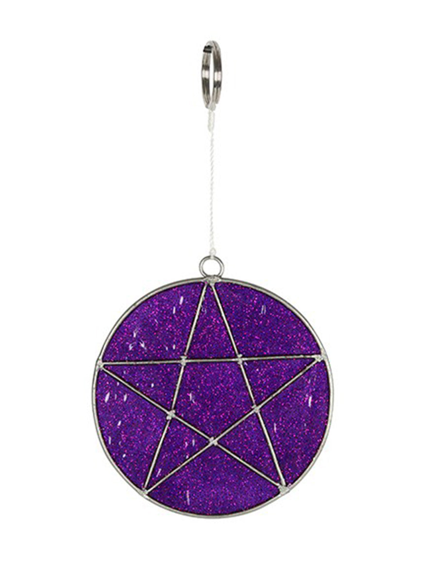 Pentagram Mini Mystical Suncatcher
