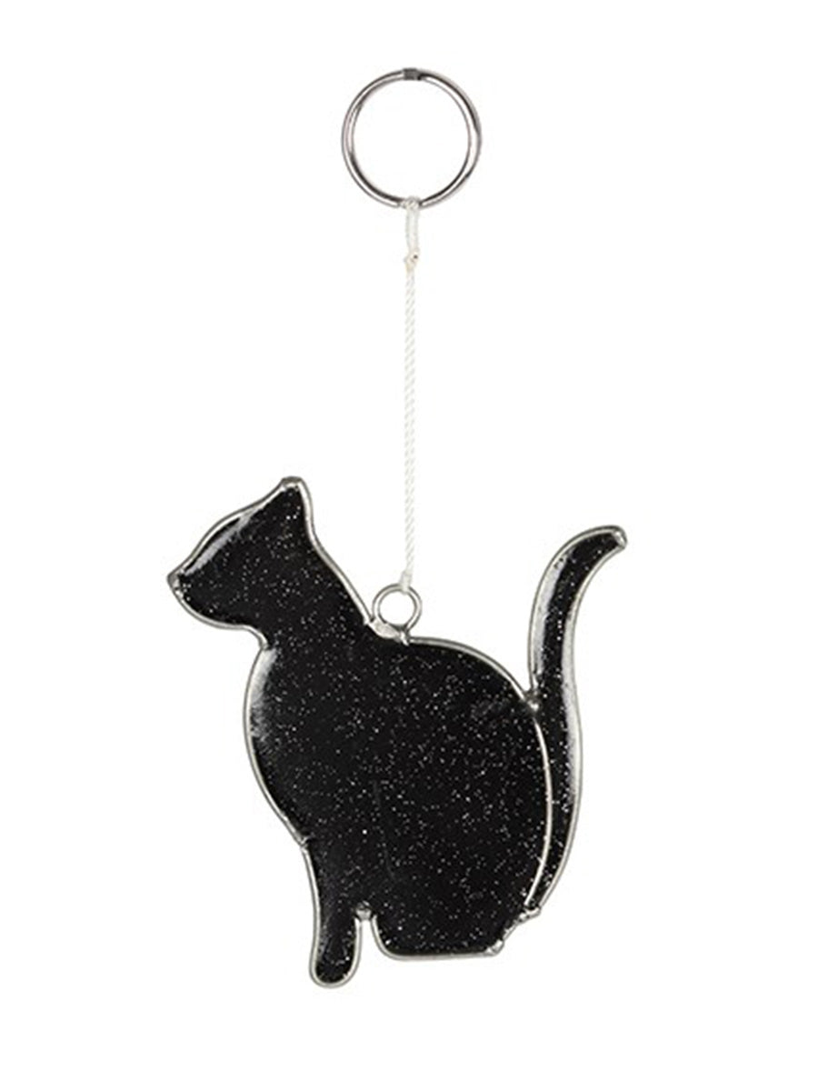 Black Cat Mini Mystical Suncatcher
