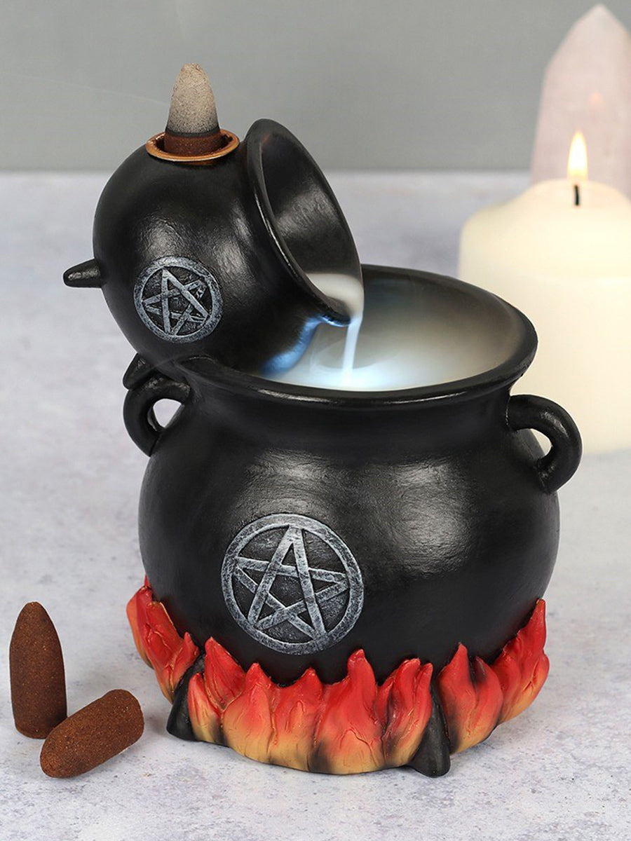 Pouring Cauldrons Backflow Incense Holder