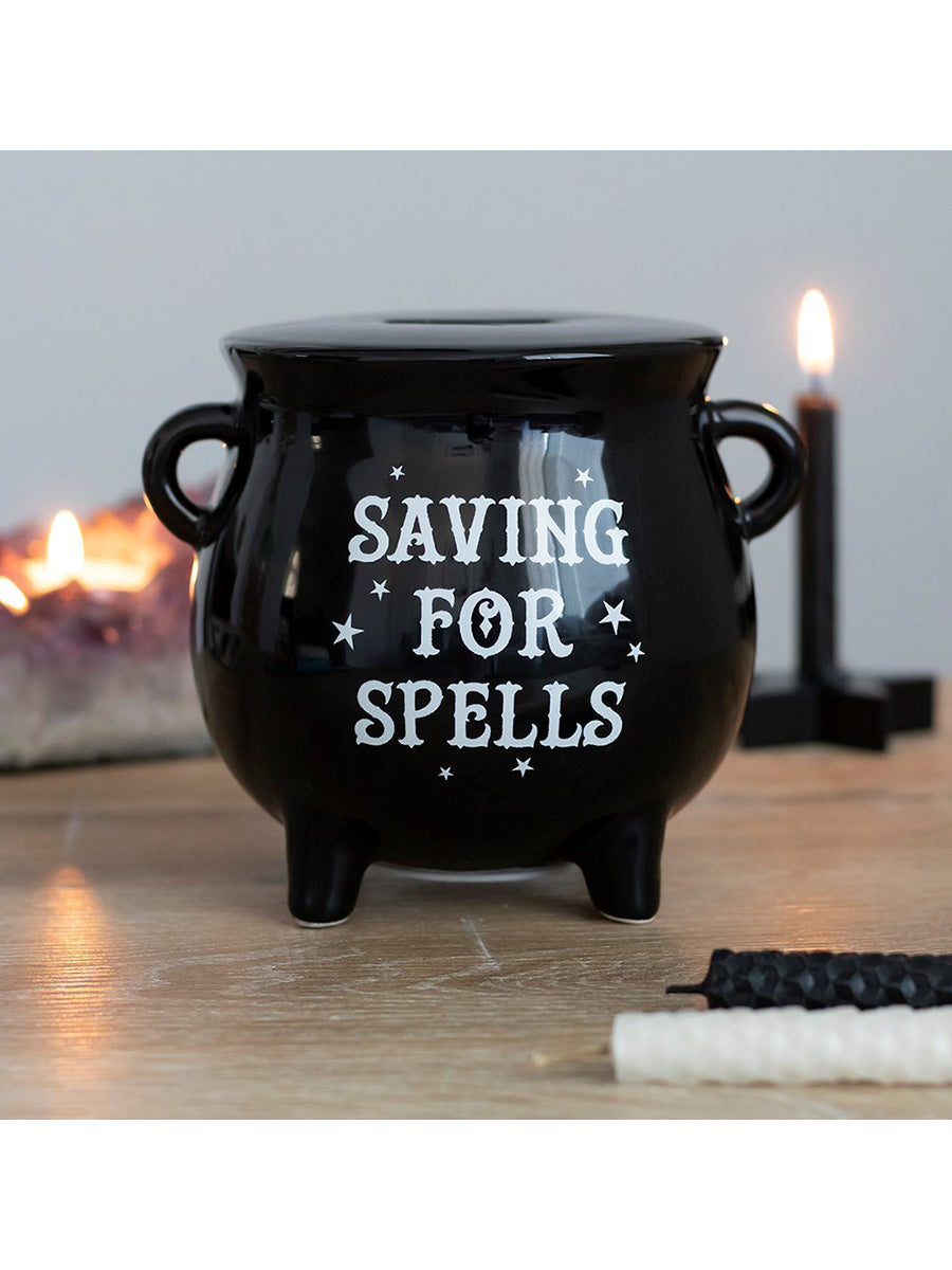Saving For Spells Cauldron Money Box