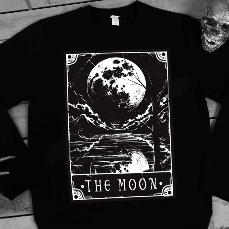 Deadly Tarot - The Moon Men's Black Sweatshirt