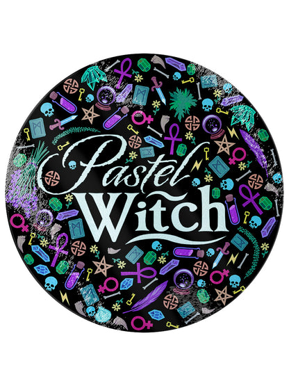 Pastel Witch Glass Chopping Board