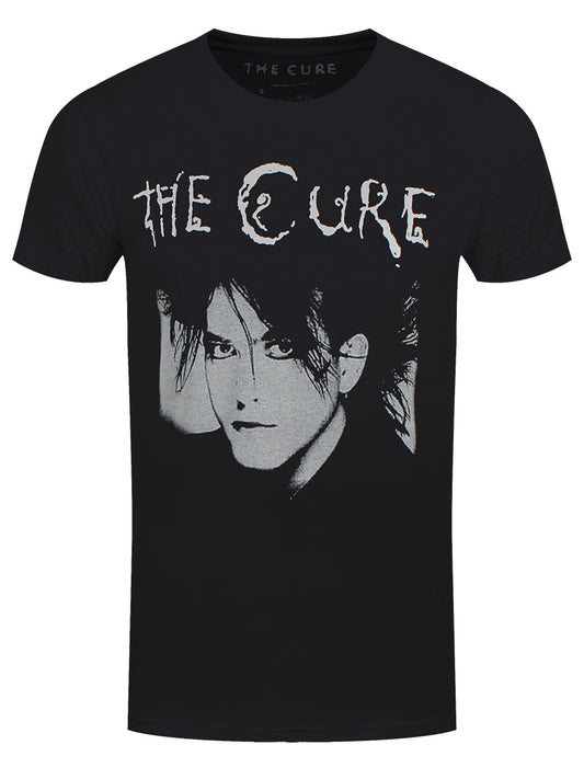 The Cure Robert Illustration Men's Black T-Shirt