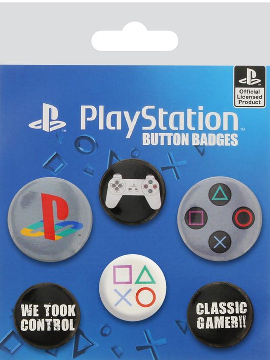 Playstation Classic Badge Pack