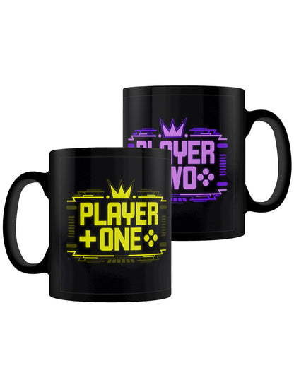 Player One & Player Two Gaming Mugs - Set Of 2