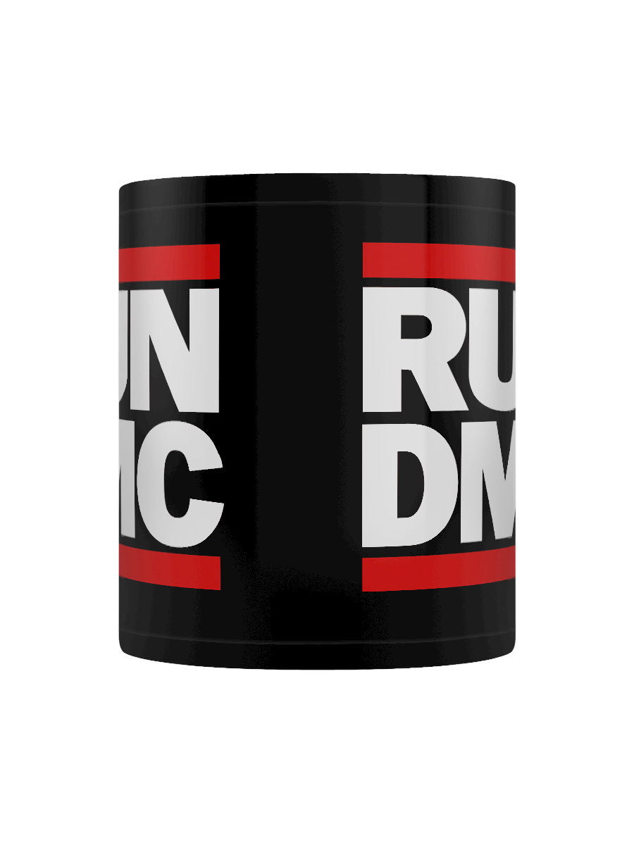 RUN DMC Logo Black Coffee Mug