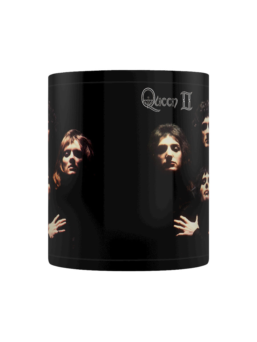 Queen Queen II Black Coffee Mug