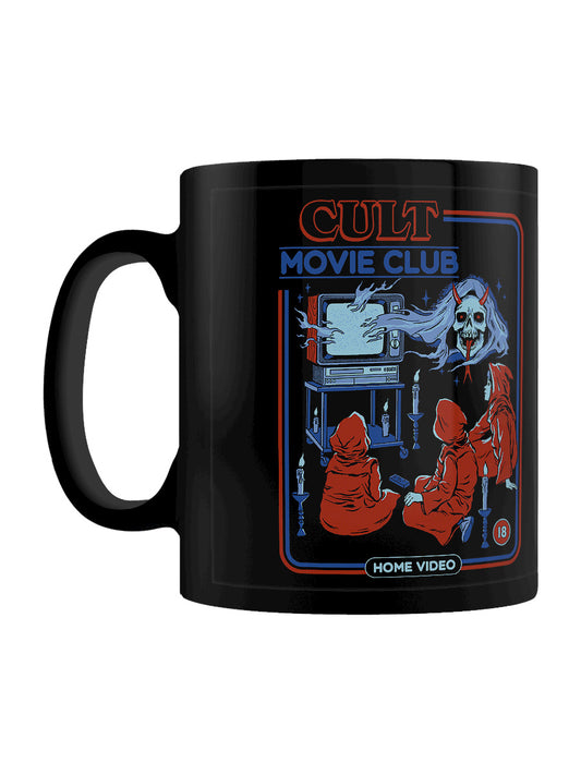 Steven Rhodes Movie Club Black Coffee Mug