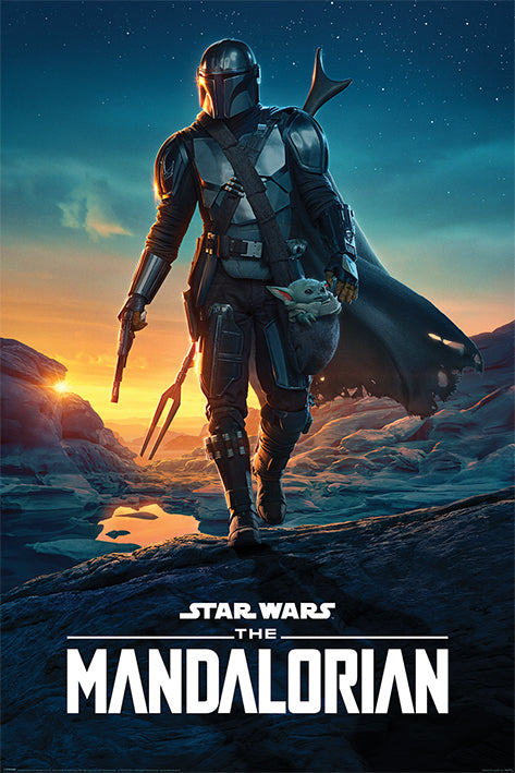 Star Wars: The Mandalorian Nightfall Maxi Poster