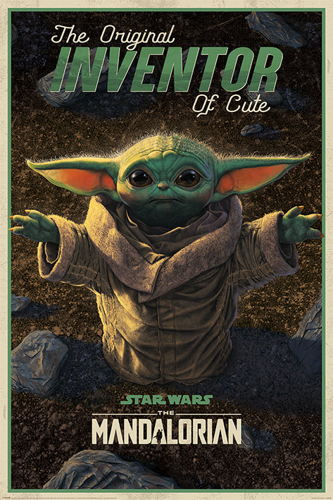 Star Wars: The Mandalorian The Original Inventor of Cute Maxi Poster
