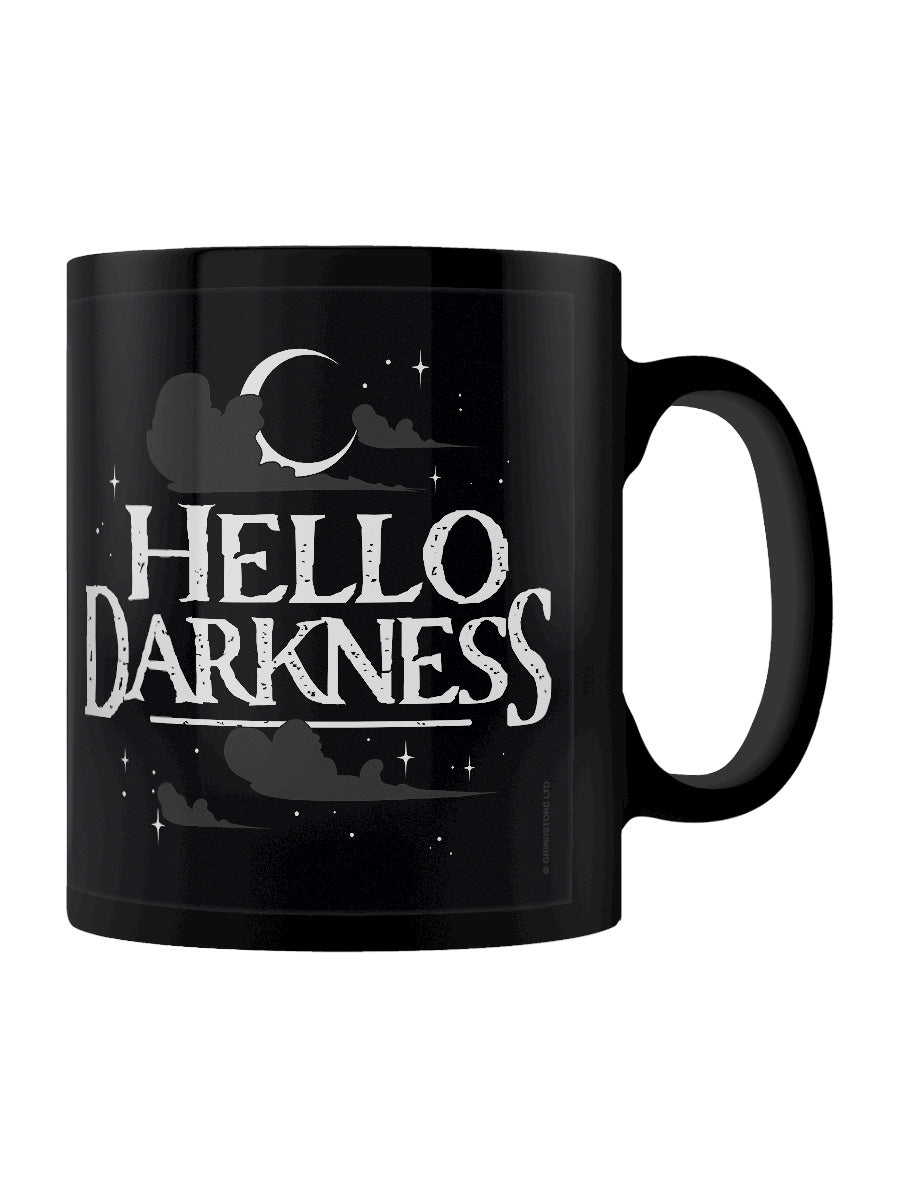 Hello Darkness Black Mug