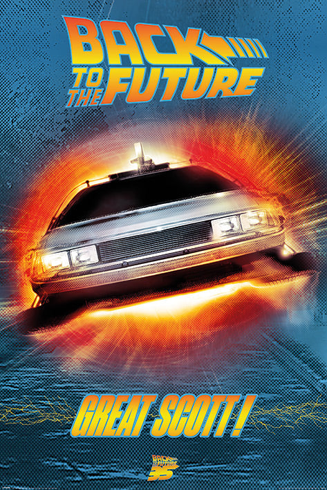 Back to the Future Great Scott! Maxi Poster