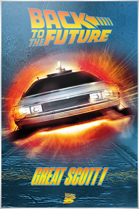 Back to the Future Great Scott! Maxi Poster