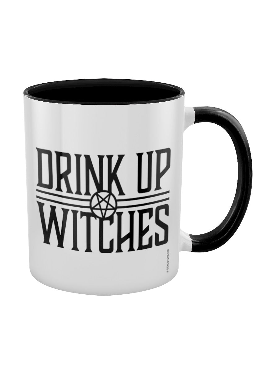 Drink Up Witches Black Inner 2-Tone Mug