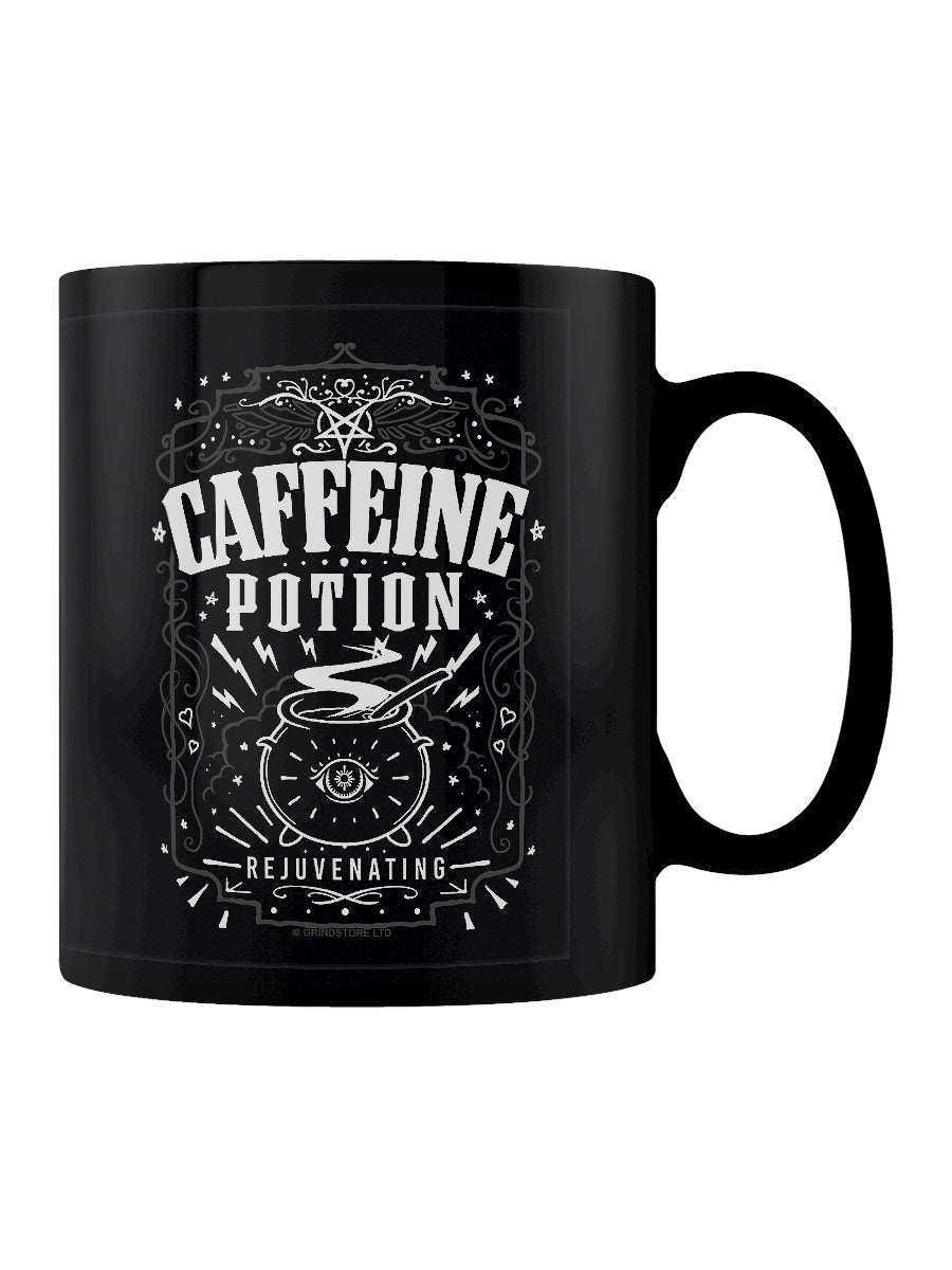 Caffeine Potion Black Mug