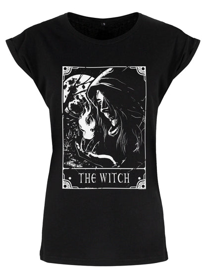 Deadly Tarot - The Witch Ladies Premium Black T-Shirt