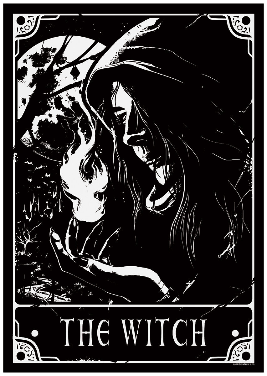 Deadly Tarot - The Witch Mini Poster