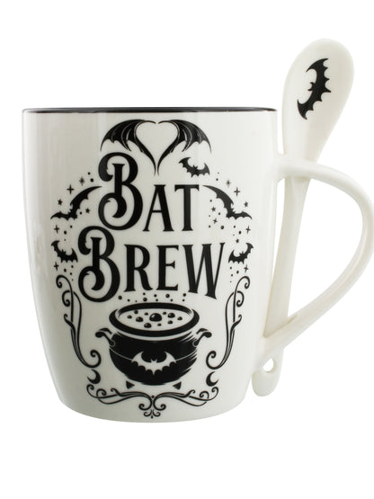 Alchemy Bat Brew Mug & Spoon Set