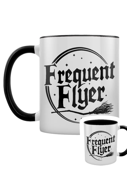 Frequent Flyer Black Inner 2-Tone Mug