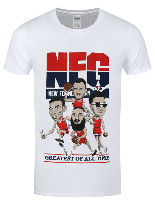 New Found Glory Basketball Men's White T-Shirt