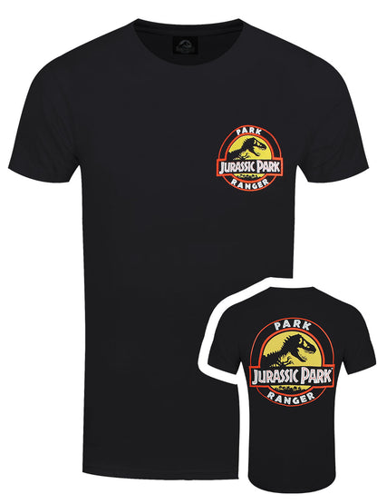 Jurassic Park Park Ranger Men's Black T-Shirt