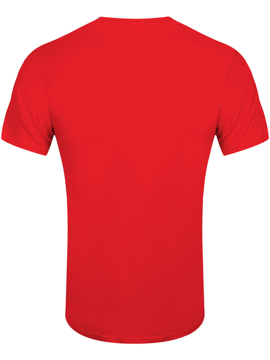 Highly Suspect Gradient Type Men's Red T-Shirt