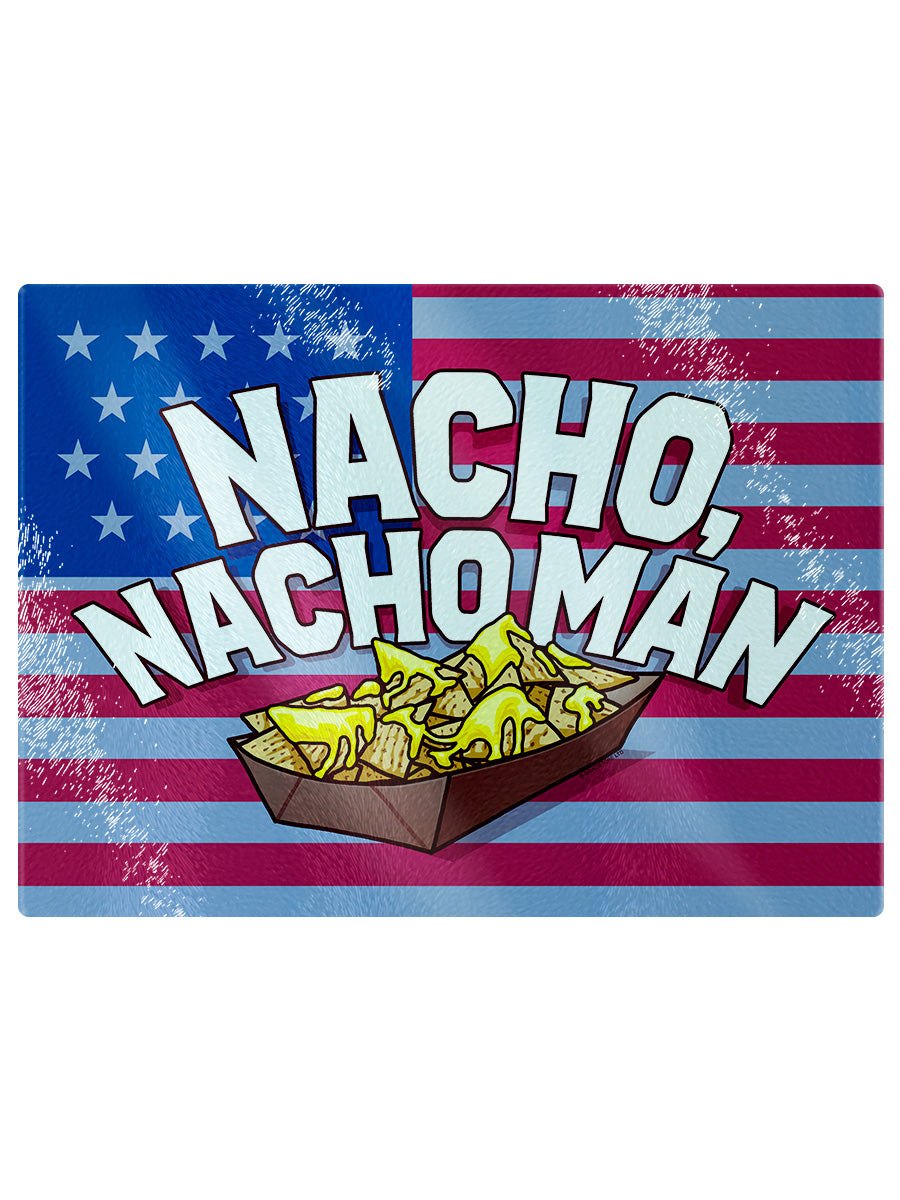 Nacho, Nacho Man Glass Chopping Board