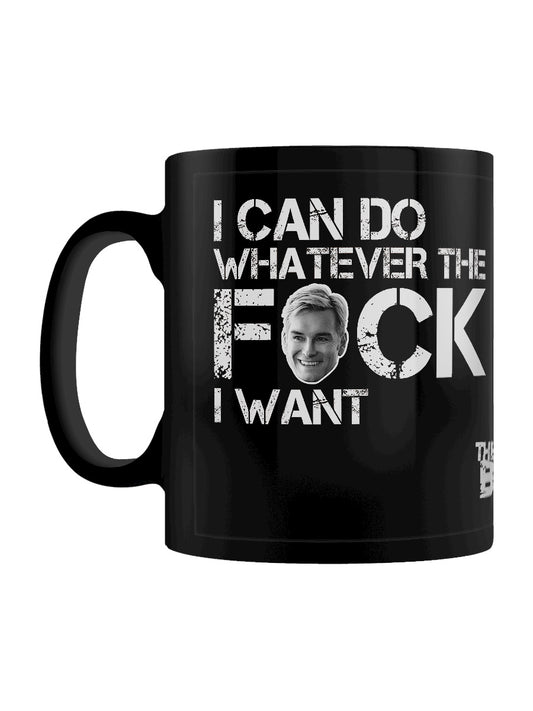 The Boys Homelander Whatever Black Coffee Mug