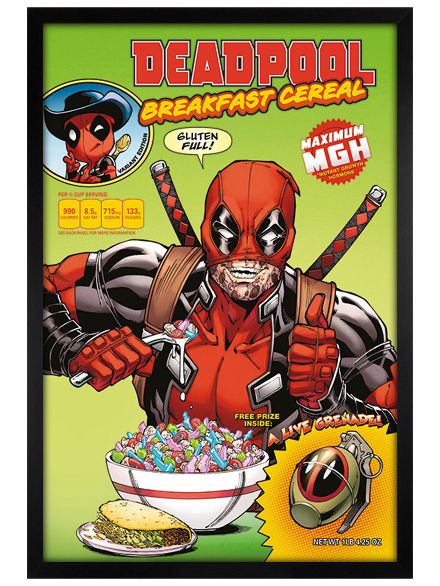 Deadpool Cereal Maxi Poster