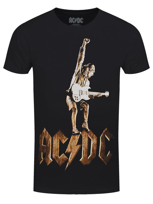 AC/DC Angus Statue Men's Black T-Shirt